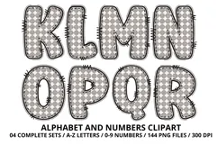 Japanese Alphabet & Numbers Clipart PNG 300 DPI Product Image 3