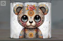4 Zombie Bear Tumbler Wrap Sublimations, 20 oz Product Image 5