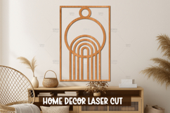 Mid Century Wall Art Laser Cut File for Home Decor Product Image 1