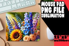 Radiant Mouse Mat Design Ideas, Flower Product Image 1