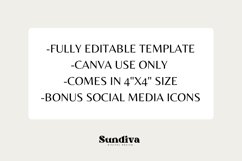 Custom Cottage Law Labels Canva Template - Boho 2 Product Image 2