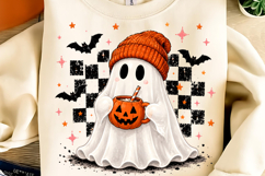 Funny Halloween Shirt, Spooky Season PNG, Ghost PNG Product Image 1