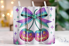 Halloween Pumpkin Tumbler Wrap | Sublimation | Tumblers Product Image 1