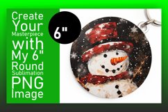 Comprehensive Xmas Circle Sublimation Designs Collection Product Image 1