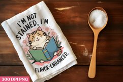 I&#039;m not stained, I&#039;m flavor-enhanced PNG, Funny Kitchen Product Image 1