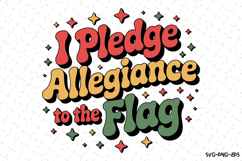 I Pledge Allegiance to the Flag Svg | Christmas Svg | Svg Product Image 1