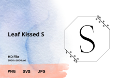 Leaf Kissed Monogram Product Image 1