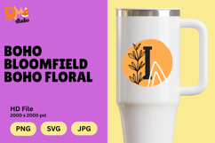 Boho Bloomfield Boho Floral Monogram Product Image 1
