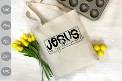 Christian Quote SVG / Jesus is my Best Friend SVG Design Product Image 3