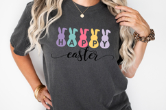 Cute Easter Bunny Clipart, Happy Easter Sublimation PNG Product Image 3
