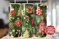 Christmas Tree Tumbler | Christmas Tumbler Wrap Product Image 1
