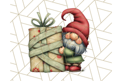 Christmas Gnome Clipart, Holiday Gnomes PNG Illustrations Product Image 3