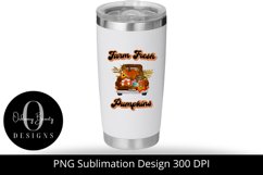 Farm Fresh Pumpkins|Retro Sublimation|Fall Sublimation PNG Product Image 2