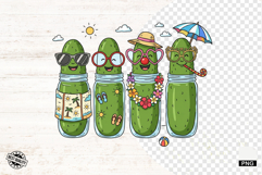 Summer Beach Pickles Clipart Product Image 1
