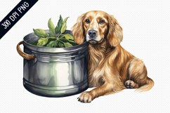 St. Patrick&#039;s Day DOG Sublimation PNG Design Product Image 1
