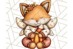 Halloween Fairy Animal Clipart PNG, Cute Spooky Creatures Product Image 3