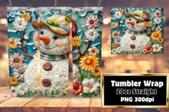 Christmas Cool: 20oz Sunny Snowman Wraps Product Image 1