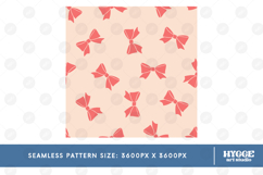 American 4th of July Coquette Bow Seamless Pattern Bundle Product Image 5