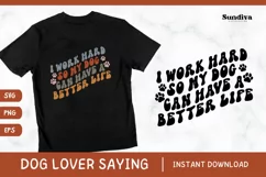 Funny Dog Lover Quotes SVG EPS PNG 3 Product Image 1