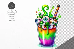 Halloween clipart, Drink clipart, Halloween drink clipart Product Image 1