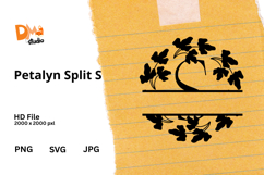 Petalyn Split Monogram Product Image 1