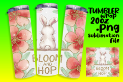 Amazing 20oz Tumbler Wrap Download , Easter Product Image 1
