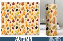 Autumn Tumbler Wrap, Tumbler Wrap PNG Product Image 1