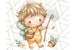 Whimsical Fairy Village Clipart PNG for Kids, Fairytales Png Product Image 3