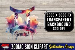 Zodiac Sign Clipart Bundle | zodiac clipart bundle Product Image 19