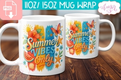 Summer wrap PNG sublimation BUNDLE, Beach mugs bundle PNG Product Image 11