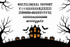 Wicked Halloween Font Spooky Gothic Typeface for Crafts Product Image 9