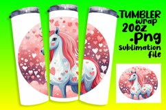 Celestial Fantasy Unicorn 20oz Tumbler PNG Design Product Image 1