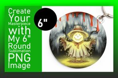 Dynamic Round Design for Keychains , Halloween Product Image 1