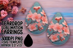 Fashionable Botanical Drops: Trendy Flower Patterns Product Image 1