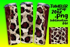 Jungle Chic 20oz Leopard Print Tumbler Wraps Product Image 1