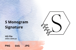 Monogram Signature Product Image 1