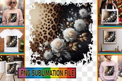 Timeless PNG TSHIRT Magic, Leopard Prints Product Image 1
