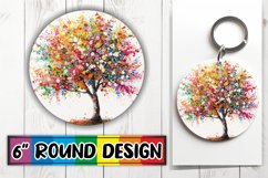 Vibrant Tree Sublimation Delights Product Image 1