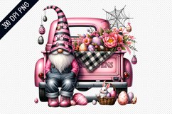 Easter Day Gnome - Sublimation Clipart PNG Design Product Image 1