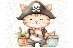 Halloween Animal Costumes PNG, Cute Spooky Animals Clipart Product Image 3