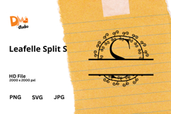 Leafelle Split Monogram Product Image 1