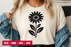 Daisy Flower SVG Product Image 1