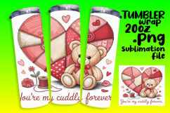 VIBRANT 20oz Tumbler Artwork for Gifts , Valentines Day Product Image 1