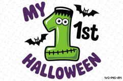 My 1st Halloween Svg | Halloween Svg | Svg Cut Files Product Image 1
