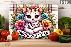 Mother hustler Design , Mom Kitchen Sublimation Product Image 1