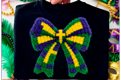 Faux Yarn Mardi Gras Png Mardi Gras Bow Product Image 1