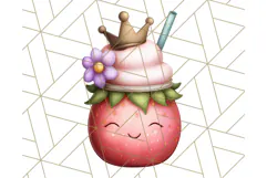 Princess Tea Party PNG Clipart with Teacups & Fancy Treats Product Image 3