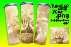 Floral Harmony Sublimation Wrap: Springtime Elegance Product Image 1
