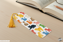 Whimsy Cats Bookmarks Png Bundle Product Image 7