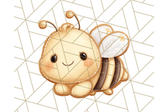 Adorable Bee Clipart PNG, Cute Bees and Accessories PNG Product Image 3